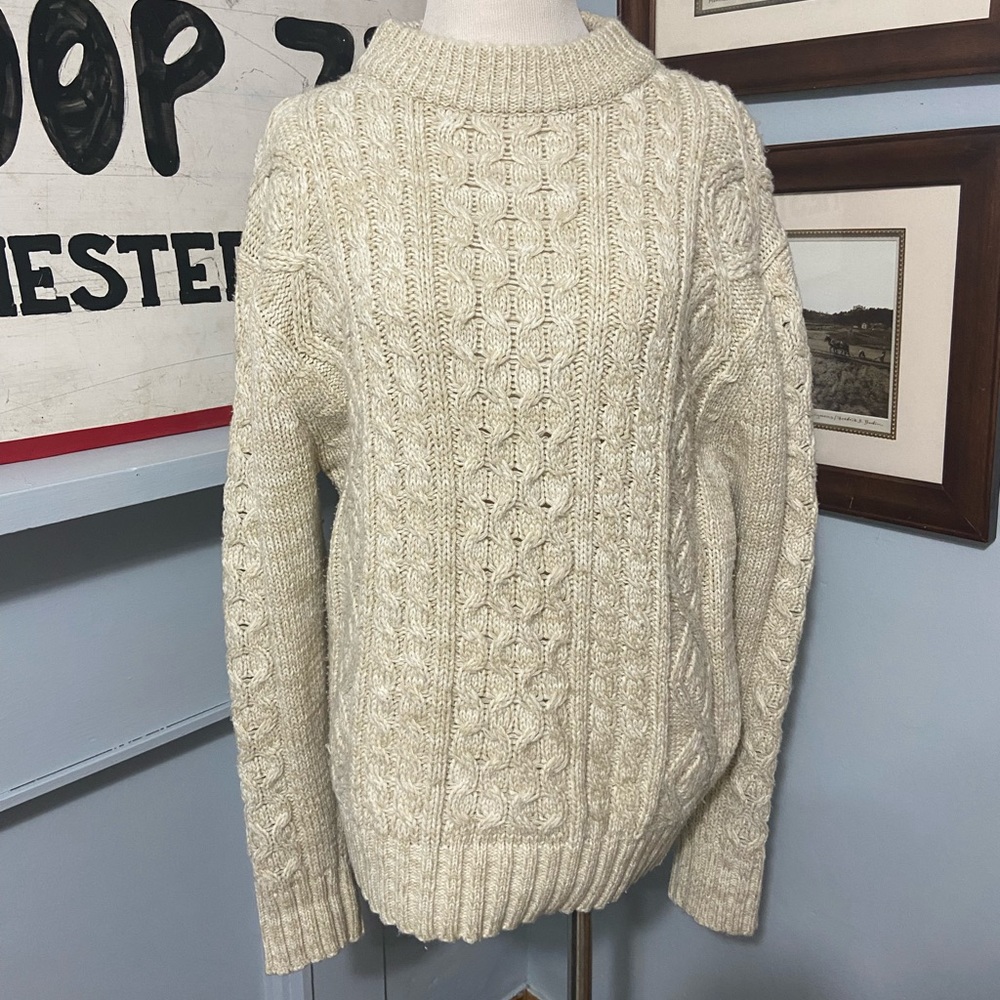 Vintage 1970s Fisherman Sweater